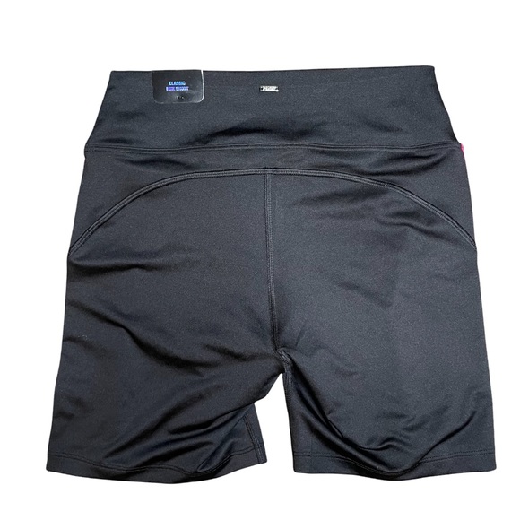 PINK Victoria’s Secret Ultimate Classic Bike Short Black Rainbow Stripes Small - Picture 3 of 6